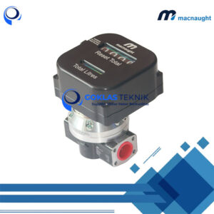 Flow Meter Macnaught F025-3S4 1" Inch Reset 4 Digit - Meteran Solar Analog DN25
